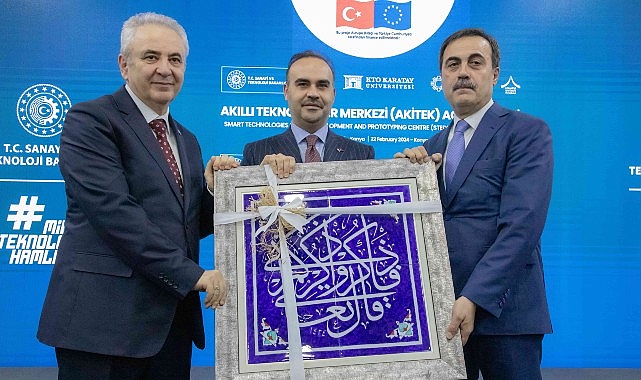 Akitek’in Açılışı, T.C. Sanayi ve Teknoloji Bakanı Fatih Mehmet Kacır’ın Katılımı İle Gerçekleşti