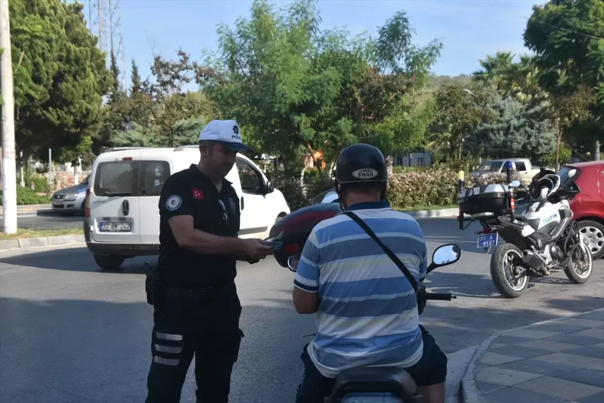 Mersin’de Motosiklet Denetimi