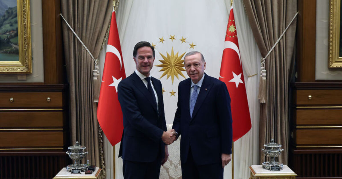 Cumhurbaşkanı Erdoğan, NATO Genel Sekreteri Rutte’yle görüşüyor