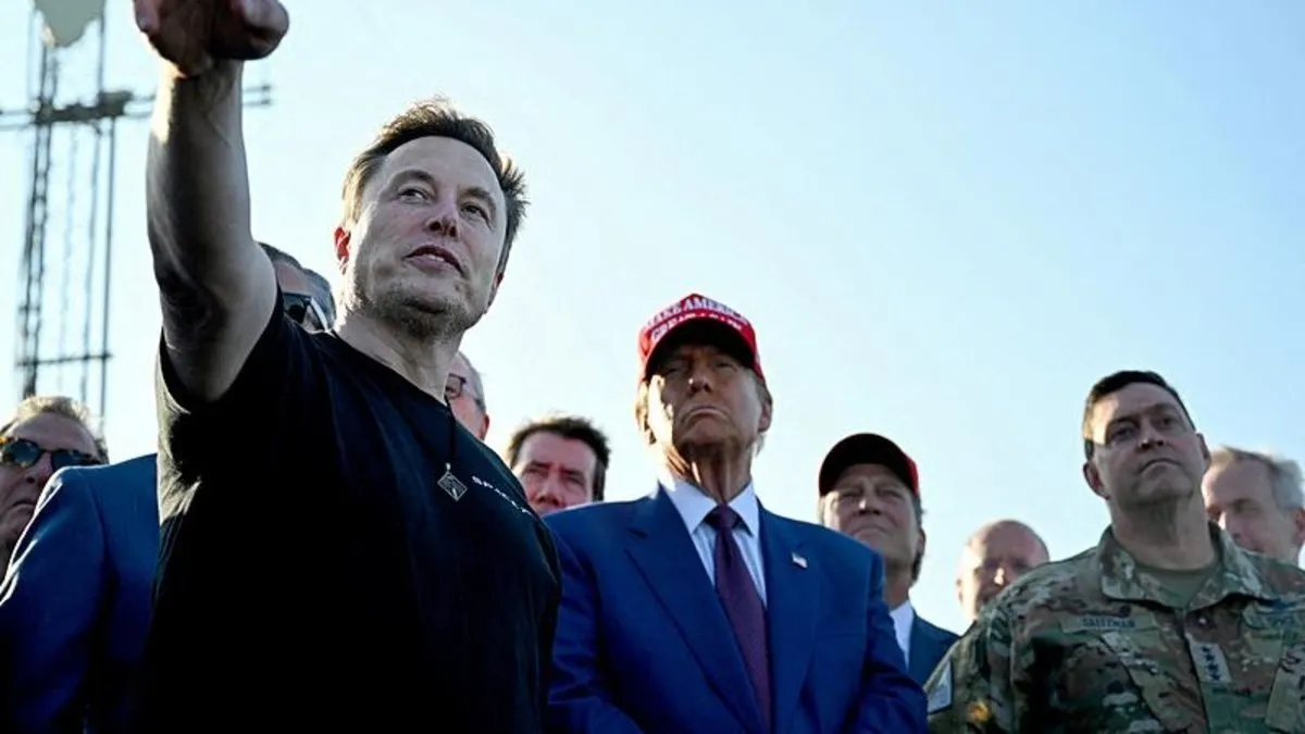 Trump, Starship roketinin fırlatılmasını Musk’la izledi