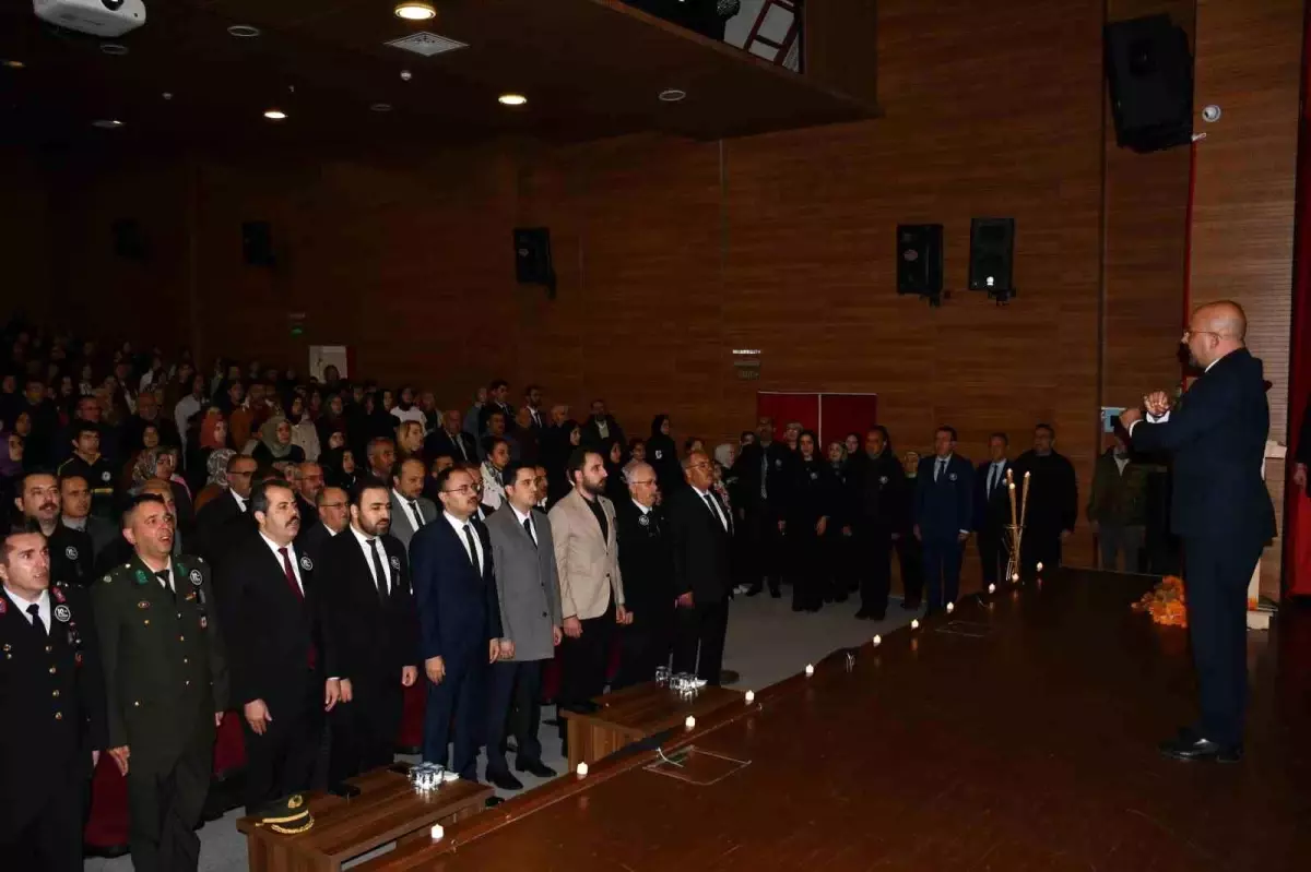 Vezirköprü’de Atatürk’ün Vefatının 86. Yıldönümü Anma Programı Düzenlendi