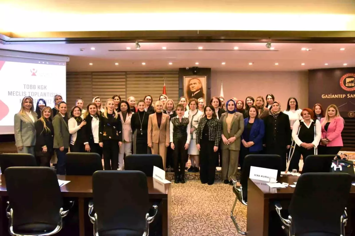 TOBB Gaziantep Kadın Girişimciler Kurulu Aralık Ayı Meclis Toplantısını Gerçekleştirdi